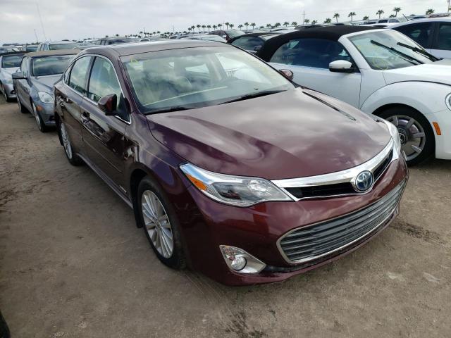 4T1BD1EB4FU042472 - 2015 TOYOTA AVALON HYB BURGUNDY photo 1