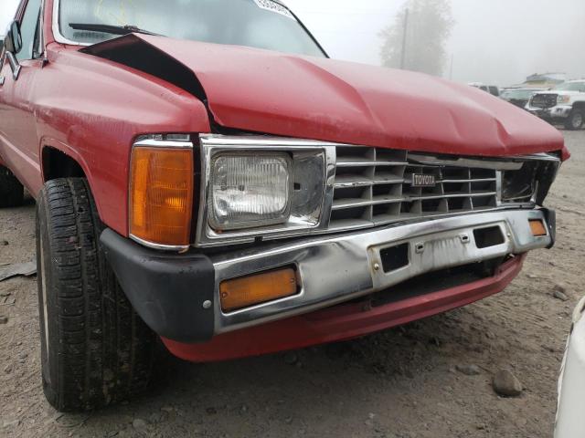 JT4RN56D2F5043962 - 1985 TOYOTA PICKUP XTR RED photo 9