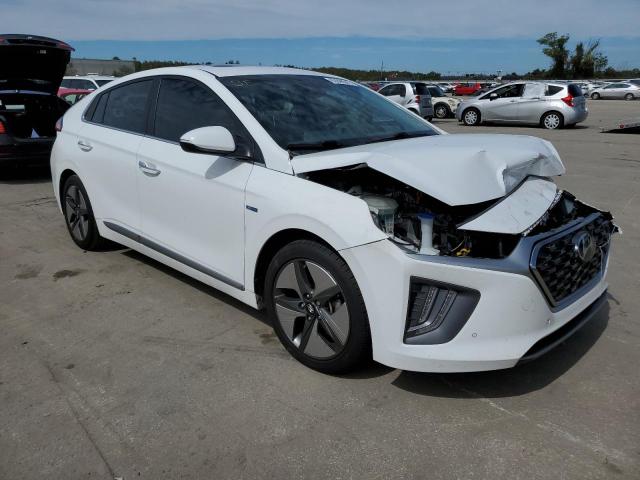 KMHC05LC8LU203906 - 2020 HYUNDAI IONIQ LIMI WHITE photo 1