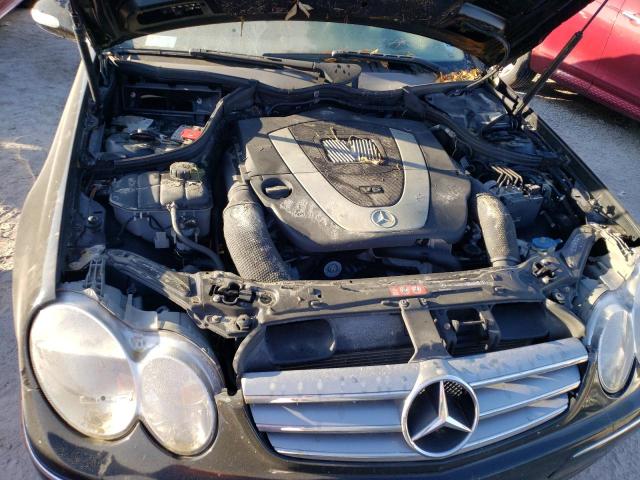 WDBTK56FX8T096857 - 2008 MERCEDES-BENZ CLK 350 BLACK photo 7