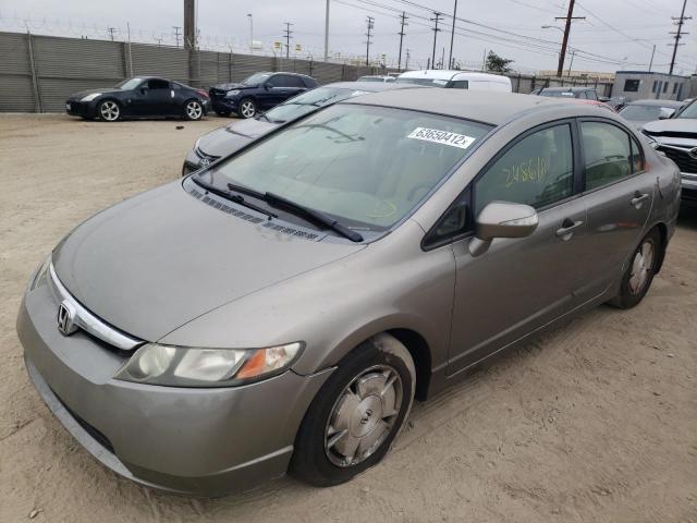 JHMFA36217S000863 - 2007 HONDA CIVIC HYBRID  photo 2