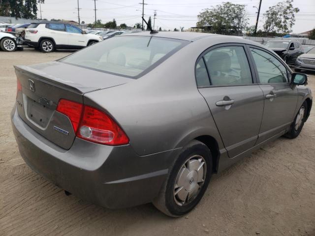 JHMFA36217S000863 - 2007 HONDA CIVIC HYBRID  photo 4