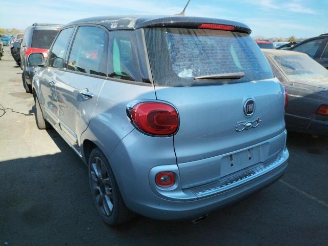 ZFBCFACHXEZ009944 - 2014 FIAT 500L SILVER photo 3