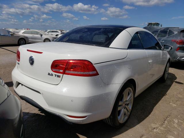 WVWFW7AH3CV014942 - 2012 VOLKSWAGEN EOS LUX Biały zdjęcie 4