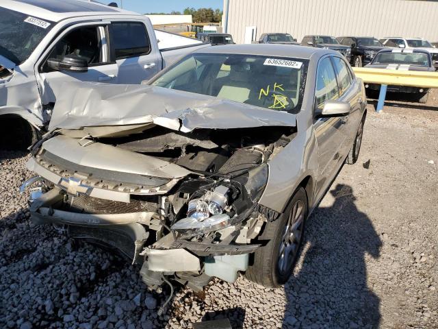 1G11C5SLXEF123785 - 2014 CHEVROLET MALIBU 1LT 棕色 照片 2