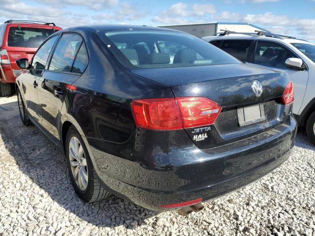 3VW2K7AJ4DM210264 - 2013 VOLKSWAGEN JETTA BASE BLACK photo 3