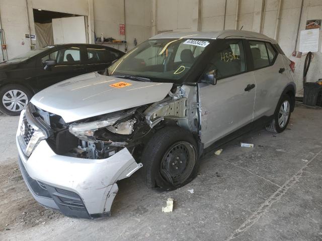 3N1CP5CU8KL536014 - 2019 NISSAN KICKS S SILVER photo 2