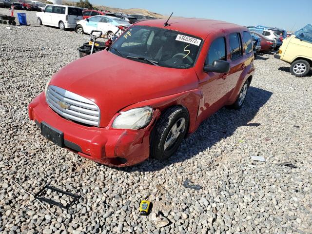 3GNBAAFW6BS629188 - 2011 CHEVROLET HHR LS 红色 照片 2