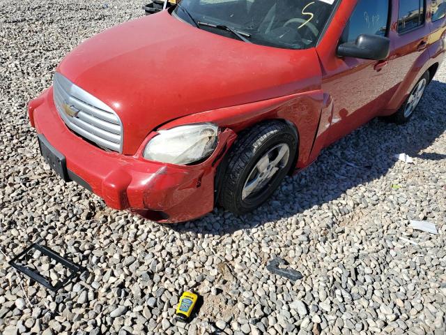 3GNBAAFW6BS629188 - 2011 CHEVROLET HHR LS 红色 照片 9