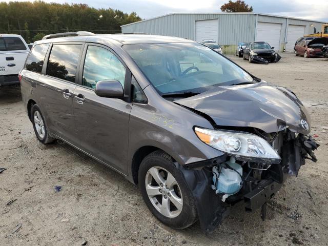 5TDKZ3DC1HS856730 - 2017 TOYOTA SIENNA LE GRAY photo 1