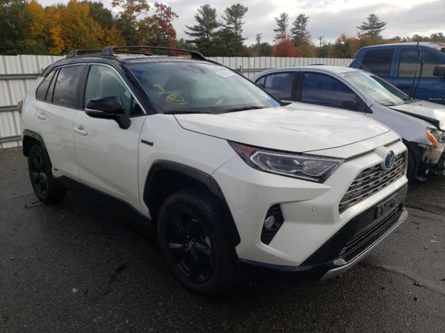 4T3E6RFV4MU012195 - 2021 TOYOTA RAV4 XSE WHITE photo 1