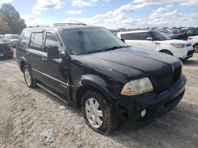 5LMEU88H05ZJ22386 - 2005 LINCOLN AVIATOR BLACK photo 1