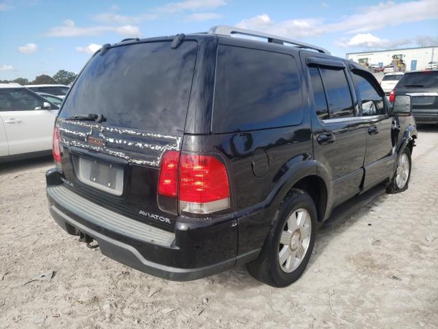 5LMEU88H05ZJ22386 - 2005 LINCOLN AVIATOR 黑色 照片 4