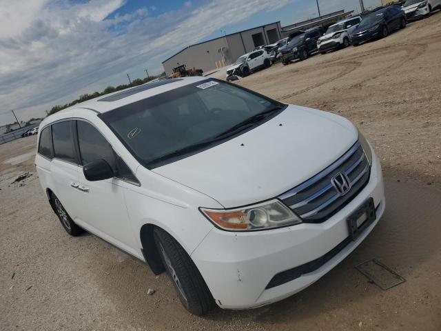 5FNRL5H64BB101969 - 2011 HONDA ODYSSEY EX WHITE photo 4