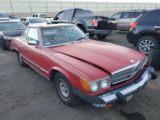 WDBBA45C9FA032267 - 1985 MERCEDES-BENZ 380 SL RED photo 1