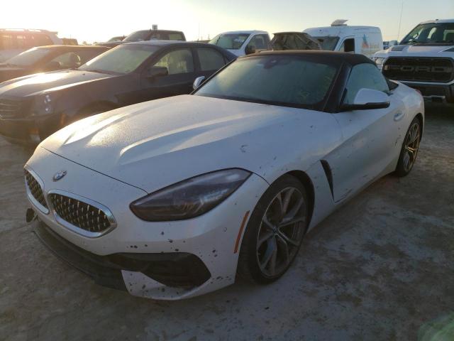 WBAHF3C55KWW44925 - 2019 BMW Z4 SDRIVE3 WHITE photo 2