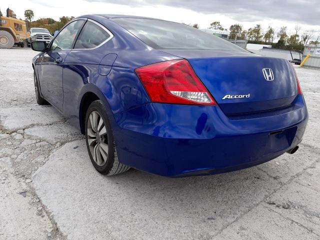 1HGCS1B36BA010681 - 2011 HONDA ACCORD BLUE photo 3