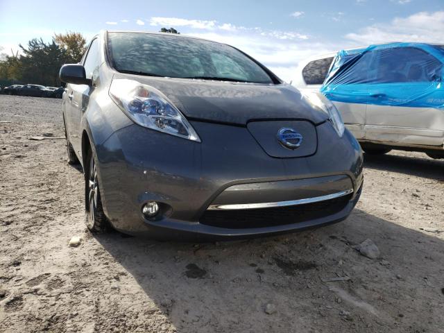 1N4BZ0CP3HC305659 - 2017 NISSAN LEAF S GRAY photo 9