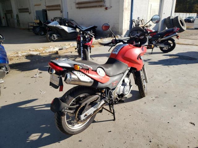 WB10182A21ZE45838 - 2001 BMW F650 GS RED photo 4