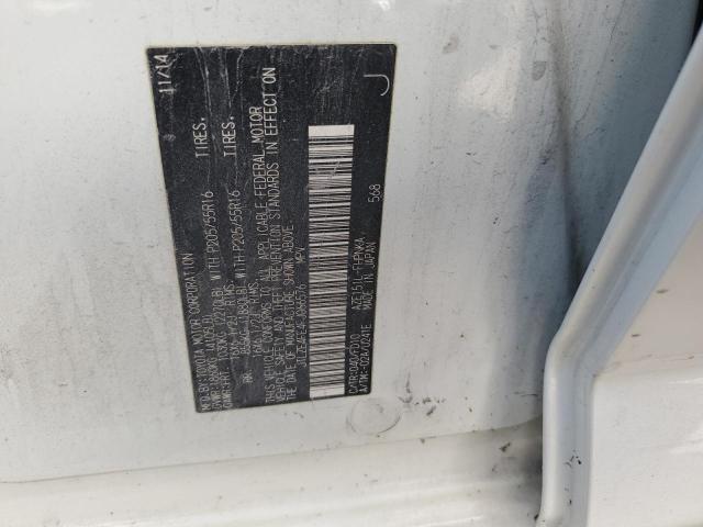 JTLZE4FE4FJ066576 - 2015 TOYOTA SCION XB თეთრი ფოტო 10