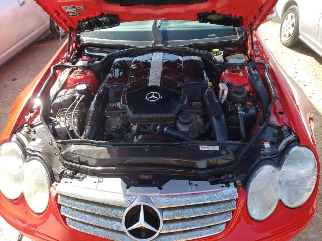 WDBSK75F83F009439 - 2003 MERCEDES-BENZ SL 500R RED photo 7