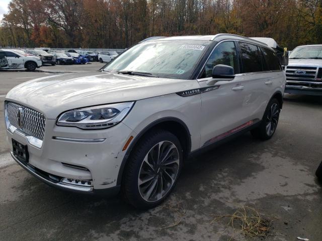 5LM5J7XC4NGL13247 - 2022 LINCOLN AVIATOR RE 白色 照片 2