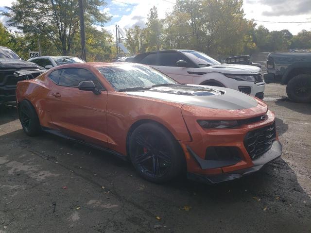 1G1FJ1R66N0103928 - 2022 CHEVROLET CAMARO ZL1 ORANGE photo 1