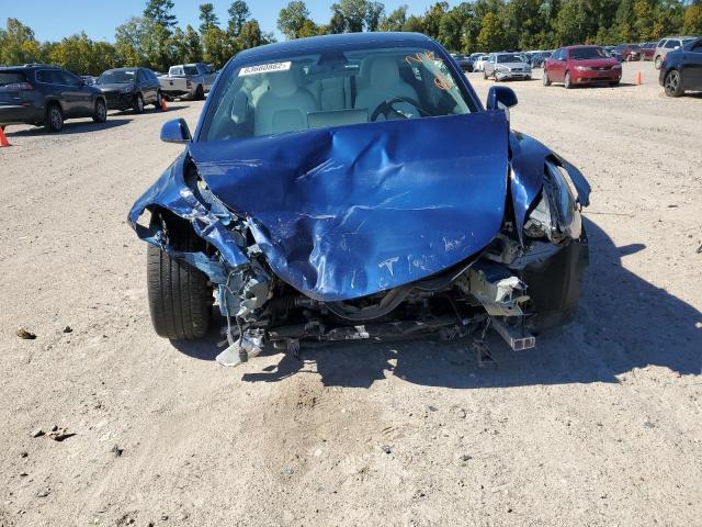 5YJ3E1EA7NF309561 - 2022 TESLA MODEL 3 BLUE photo 9