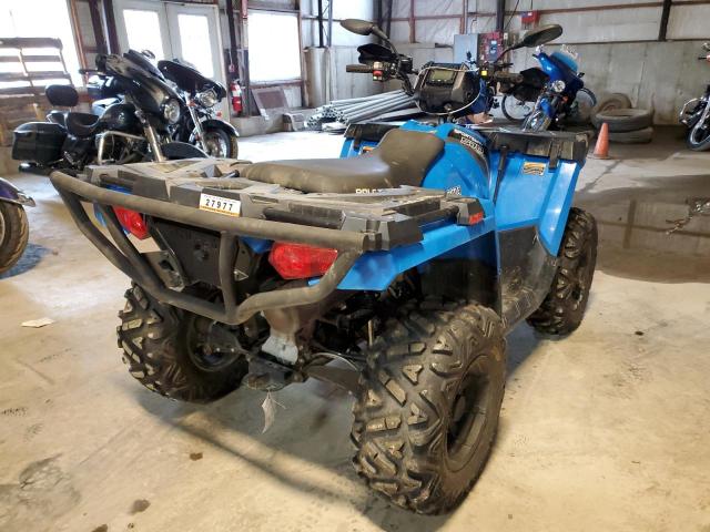 4XASEE577KA623634 - 2019 POLARIS SPORTSMAN BLUE photo 4