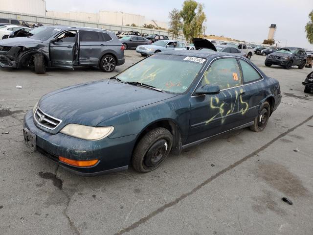 19UYA1253VL023455 - 1997 ACURA 2.2CL GREEN photo 2