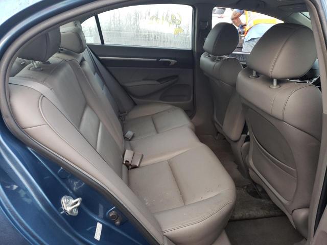 19XFA1F90AE009244 - 2010 HONDA CIVIC EXL Mavi foto 6