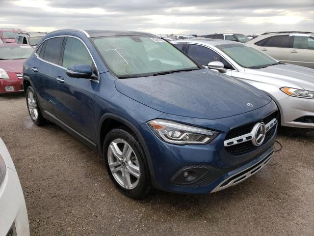 W1N4N4GBXMJ249531 - 2021 MERCEDES-BENZ GLA 250 BLUE photo 1