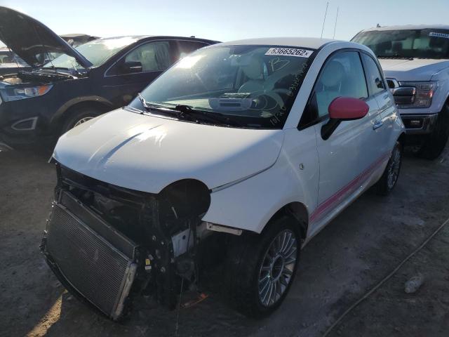 3C3CFFAR2DT563222 - 2013 FIAT 500 POP WHITE photo 2