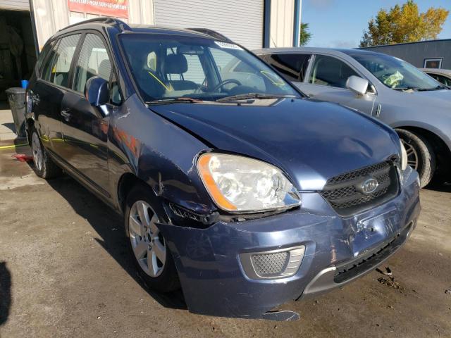 KNAFG526777104164 - 2007 KIA RONDO LX BLUE photo 1