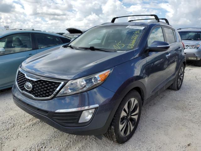 KNDPC3A63C7349207 - 2012 KIA SPORTAGE S CHARCOAL photo 2