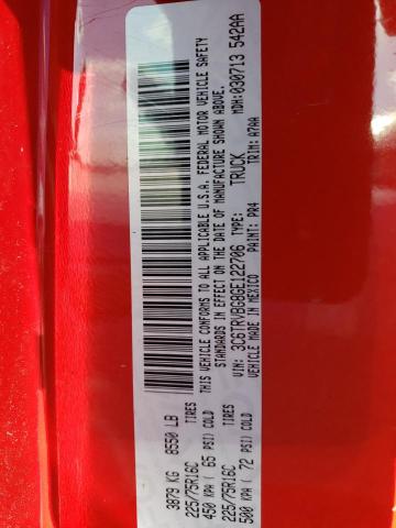 3C6TRVBG8GE122706 - 2016 RAM PROMASTER Qırmızı foto 10