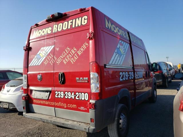 3C6TRVBG8GE122706 - 2016 RAM PROMASTER Qırmızı foto 4