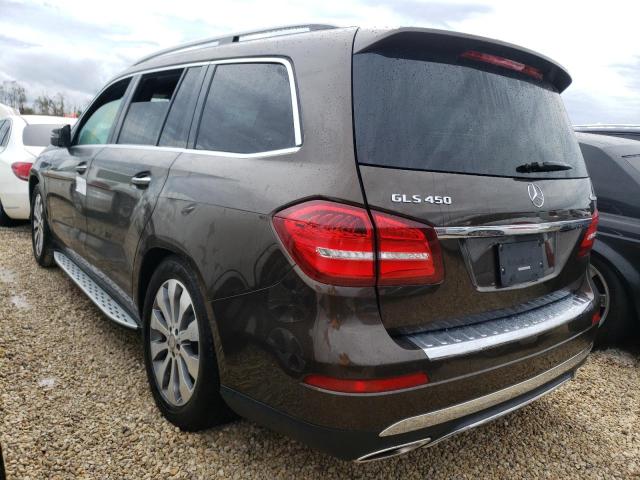 4JGDF6EE7HA823095 - 2017 MERCEDES-BENZ GLS 450 4M BROWN photo 3