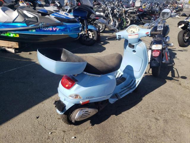 ZAPM448F095018101 - 2009 VESPA LX 150 BLUE photo 4