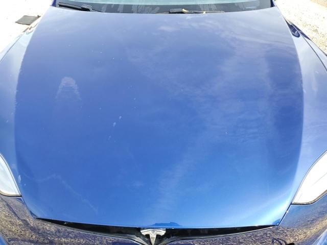 5YJSA1E53NF470922 - 2022 TESLA MODEL S Azul foto 7