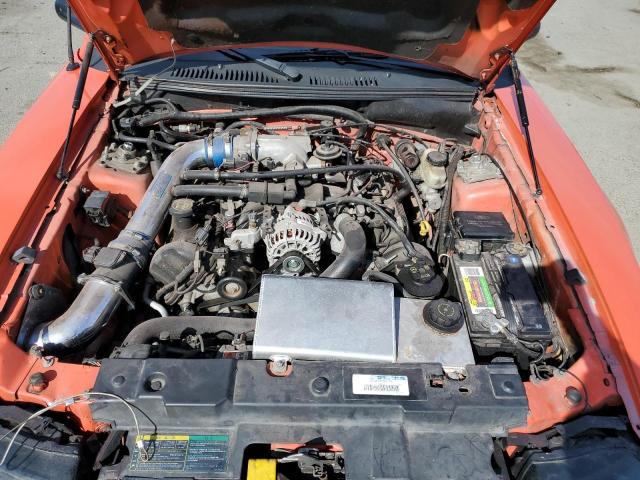 1FAFP42X74F143351 - 2004 FORD MUSTANG GT ORANGE photo 7