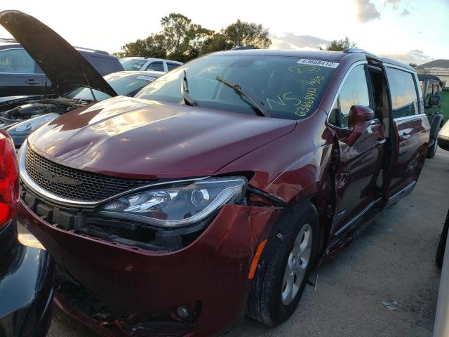 2C4RC1EGXHR851217 - 2017 CHRYSLER PACIFICA T RED photo 2
