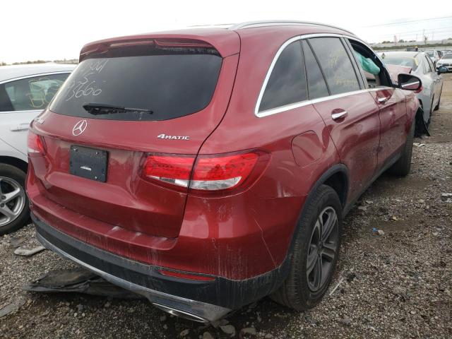 WDC0G4KB3KV162187 - 2019 MERCEDES-BENZ GLC 300 4MATIC  photo 4