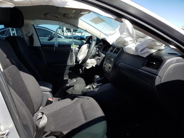 3VW2K7AJ5FM252395 - 2015 VOLKSWAGEN JETTA BASE SILVER photo 5