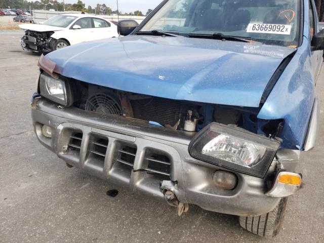 4S2CK57W024305531 - 2002 ISUZU RODEO SPOR BLUE photo 9