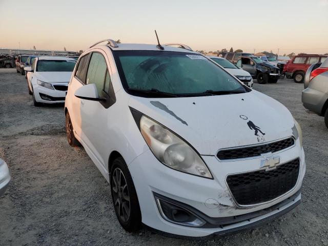 KL8CF6S92DC516593 - 2013 CHEVROLET SPARK 2LT WHITE photo 1