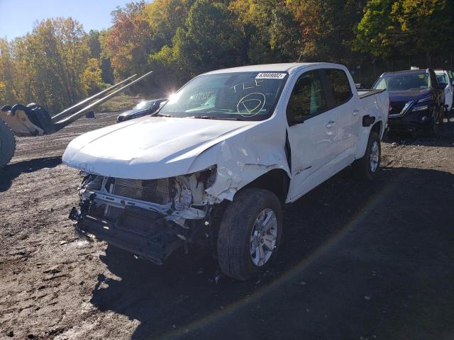 1GCGSCEN0M1131864 - 2021 CHEVROLET COLORADO L WHITE photo 2