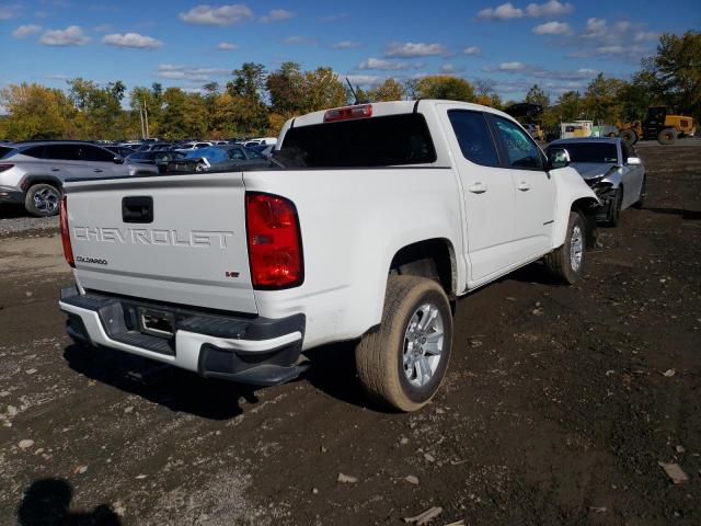 1GCGSCEN0M1131864 - 2021 CHEVROLET COLORADO L WHITE photo 4