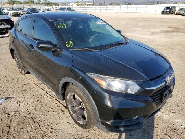 3CZRU5H5XJG705789 - 2018 HONDA HR-V EX BLACK photo 1