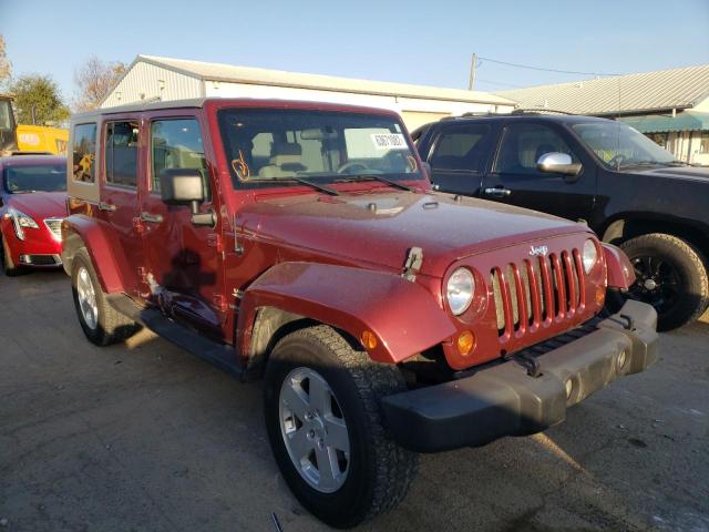 1J4GA59127L194831 - 2007 JEEP WRANGLER S ბურგუნდია ფოტო 1